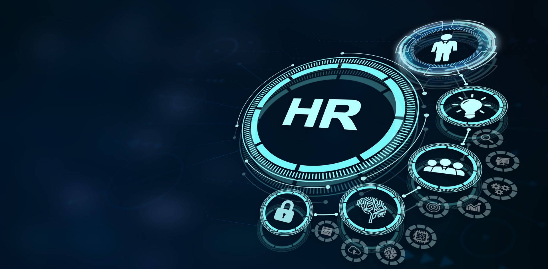 Business, Technology, Internet and network concept. Human Resources HR management recruitment employment headhunting concept.